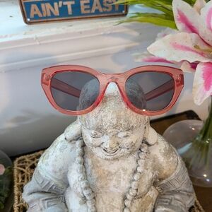 Moussy Transparent Pink Sunnies